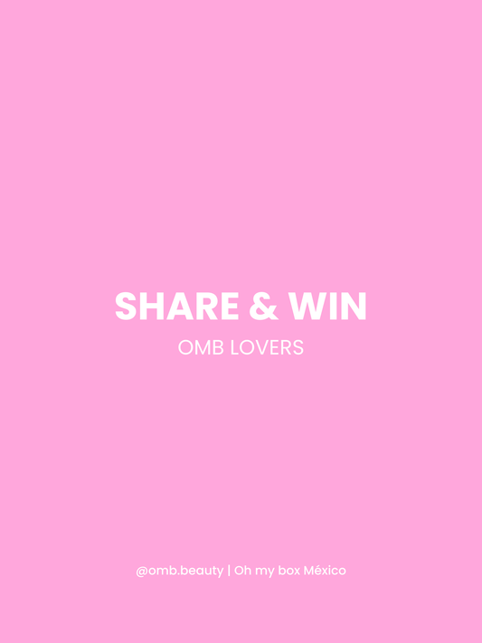 SHARE & WIN: Tu unboxing vale una OMB