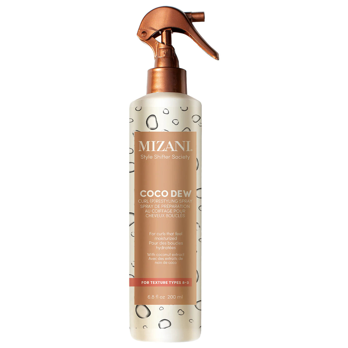 Sobre pedido: Mizani Coco Dew Curl Defining Refresher Spray