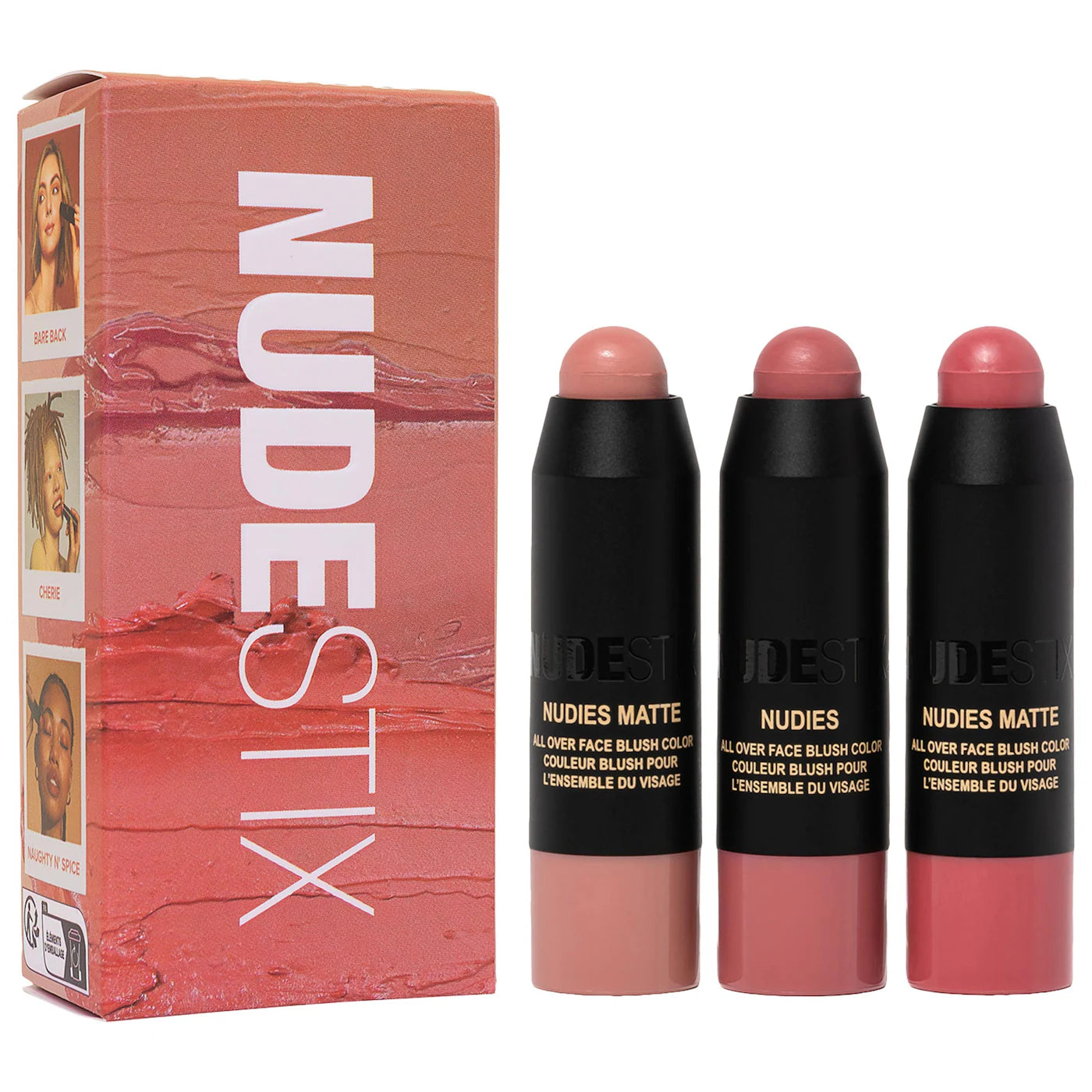 Sobre pedido: NUDESTIX Mini Pink Nude Blush 3 PC Kit