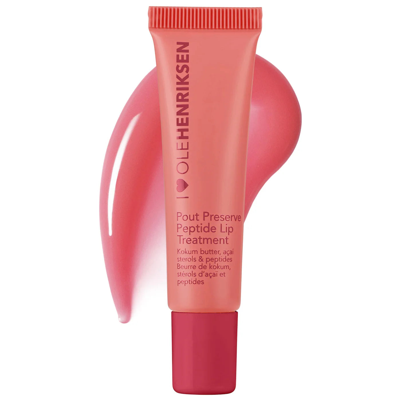 Sobre pedido: OLEHENRIKSEN Pout Preserve Hydrating Peptide Lip Treatment | Strawberry sorbet
