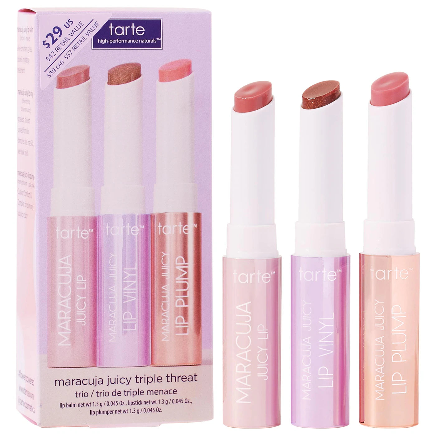 Sobre pedido: tarte mini maracuja juicy triple threat trio