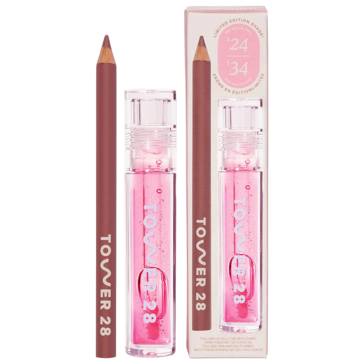 Sobre pedido: Tower 28 Beauty Line + Shine Lip Kit