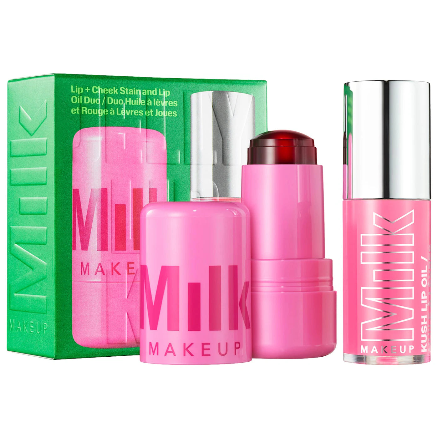 Sobre pedido: MILK MAKEUP The Jelly Lip Kit: Lip + Cheek Stain & Lip Oil Duo