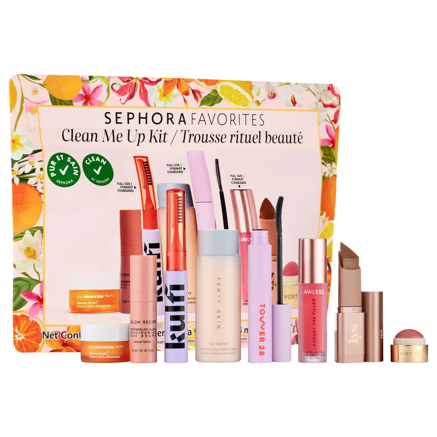 Sobre pedido: Sephora Favorites Clean Me Up Makeup and Skincare Value Set
