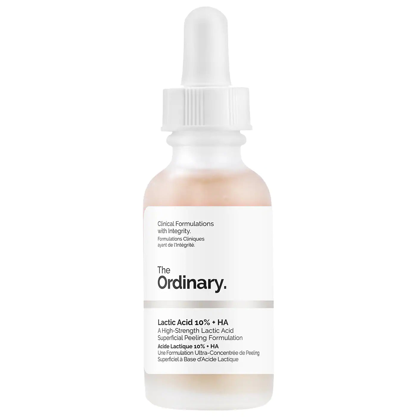 Lactic Acid 10% + HA 2% Exfoliating Serum - THE ORDINARY