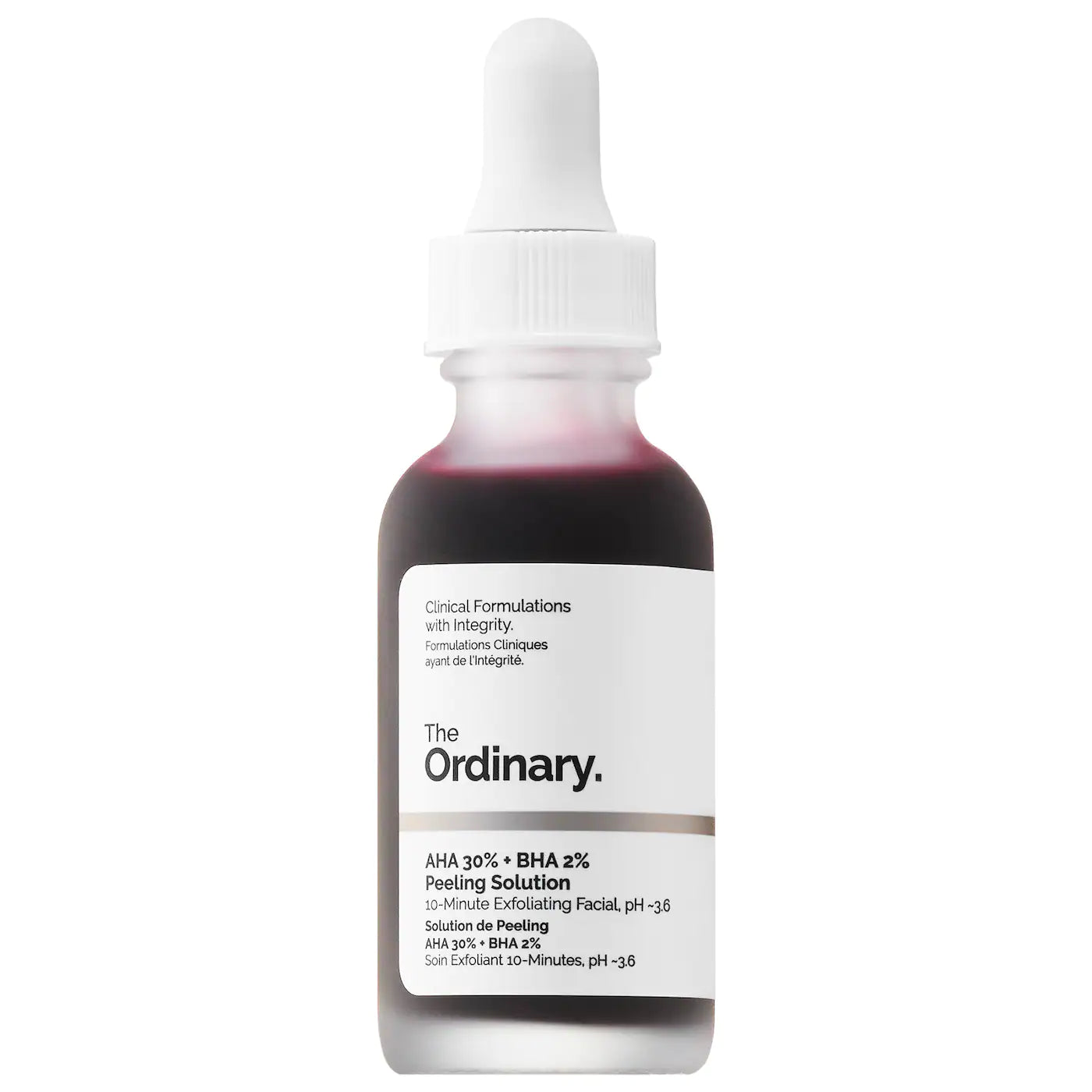 AHA 30% + BHA 2% Exfoliating Peeling Solution - THE ORDINARY
