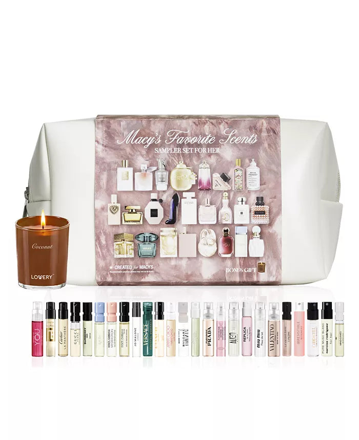 Sobre pedido: Created For Macy's Macy's 26-Pc. For Her Fragrance Sampler Set