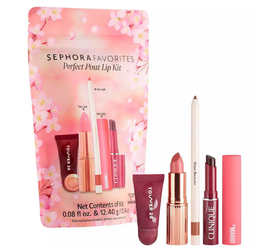 Sobre pedido: Sephora Favorites |  Perfect Pout Lip Kit | KOHLS