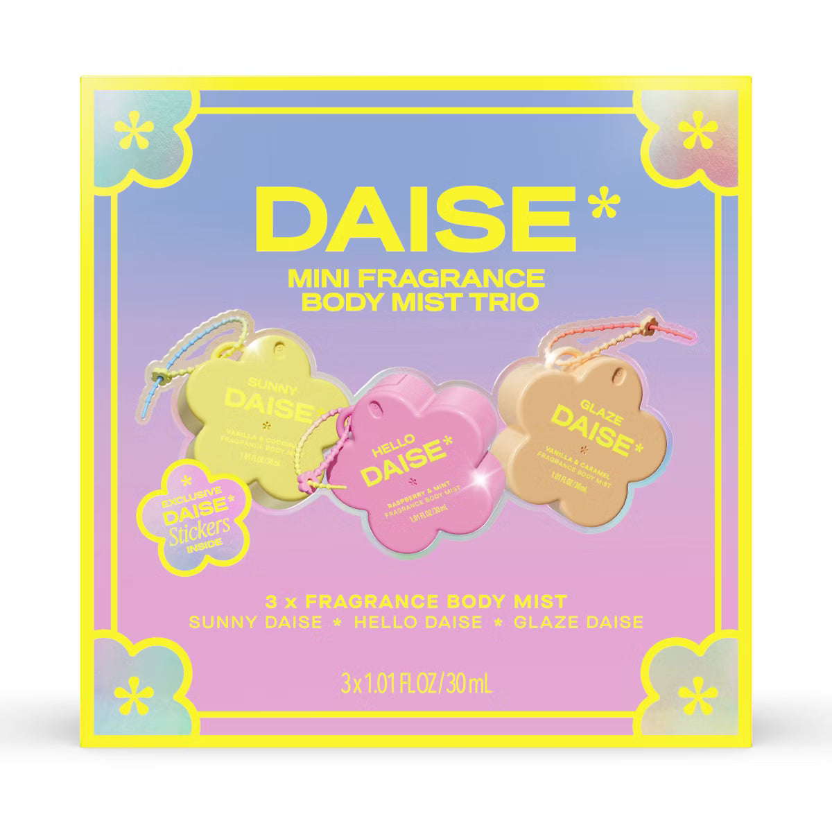 Sobre pedido: DAISE Mini Mist Trio Fragrance Gift Set - 1.01oz/3ct