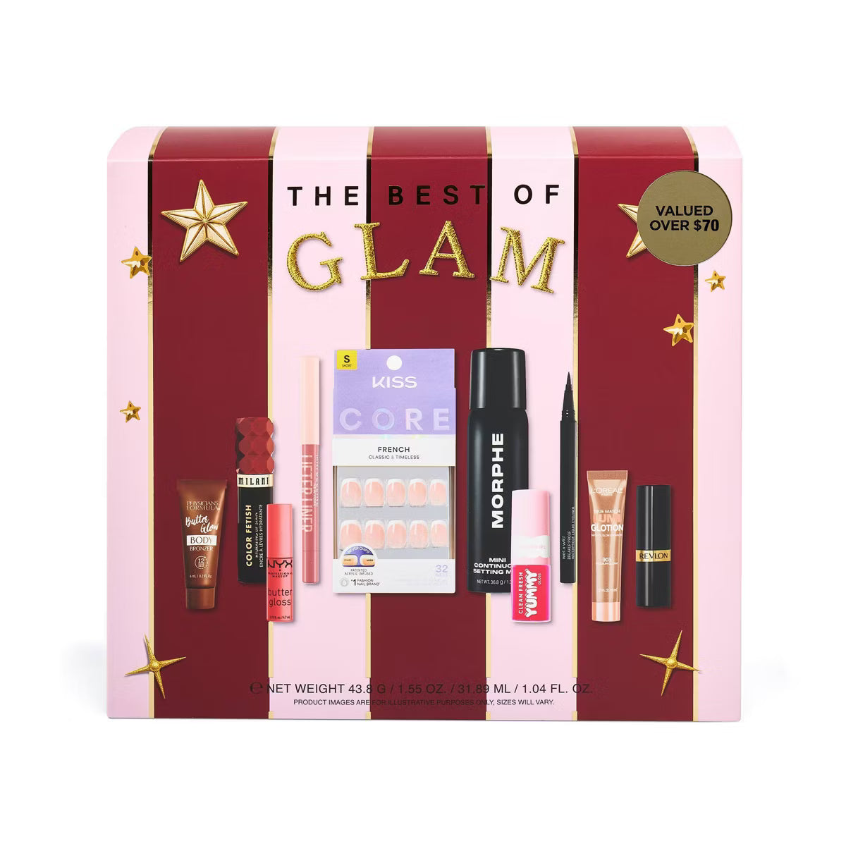 Sobre pedido: The Best of Glam Beauty Gift Set - 10pc