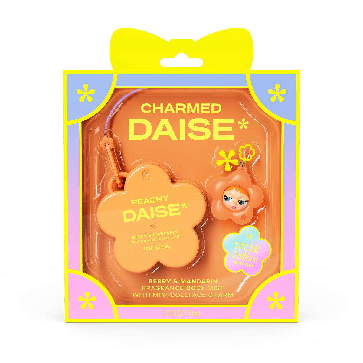 Sobre pedido: DAISE Mini Body Mist + Charm - Peachy
