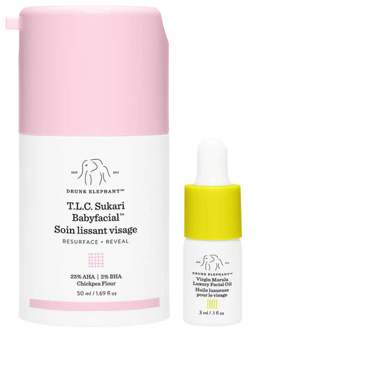 Preventa: Drunk Elephant T.L.C. Sukari Babyfacial™ AHA + BHA Mask