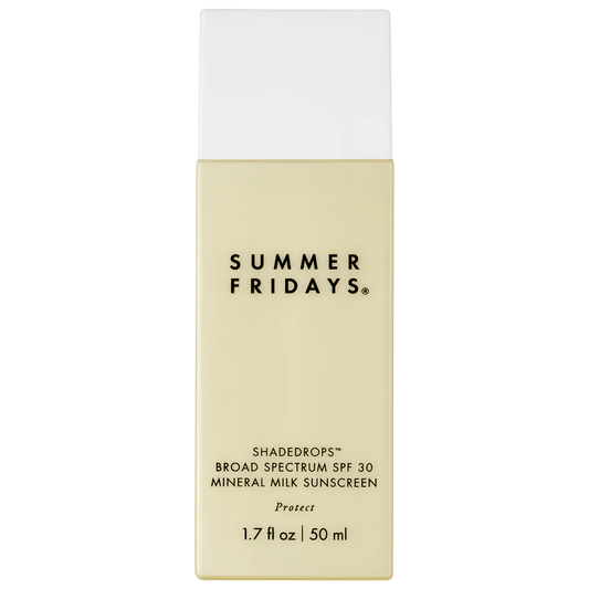 Sobre pedido: Summer Fridays ShadeDrops Mineral Milk Sunscreen SPF 30