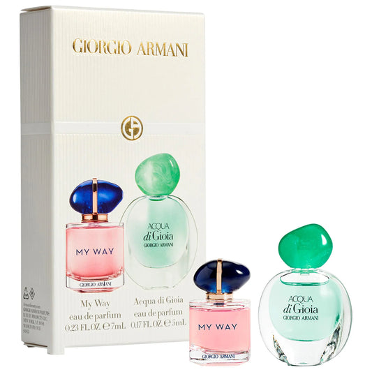 Armani Beauty Mini My Way & Acqua di Gioia Perfume Duo