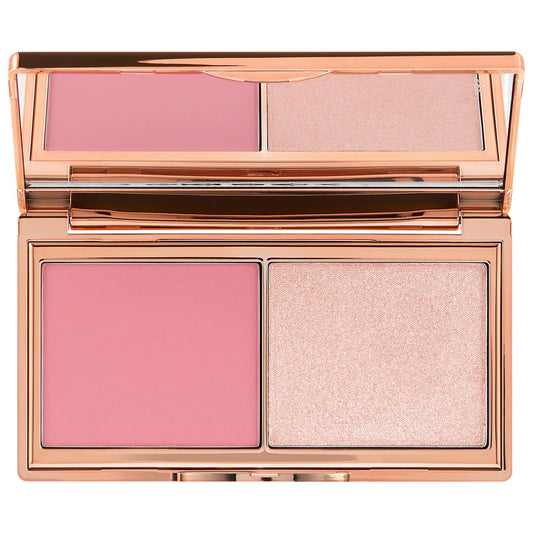 Sobre pedido: Charlotte Tilbury Mini Hollywood Blush & Glow Palette