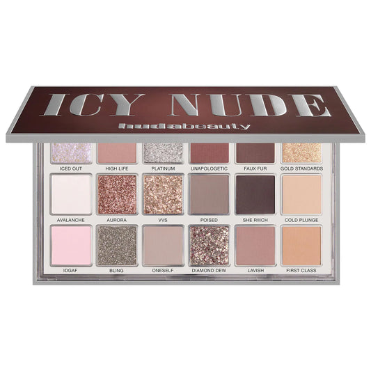 Sobre pedido: HUDA BEAUTY Icy Nude Eyeshadow Palette