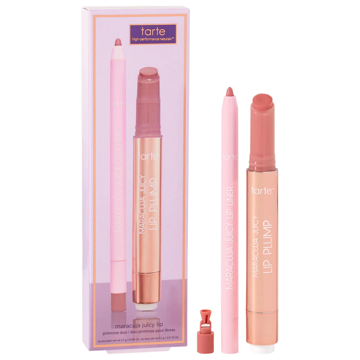 Sobre pedido: tarte maracuja juicy lip hydrating plump gloss primrose duo