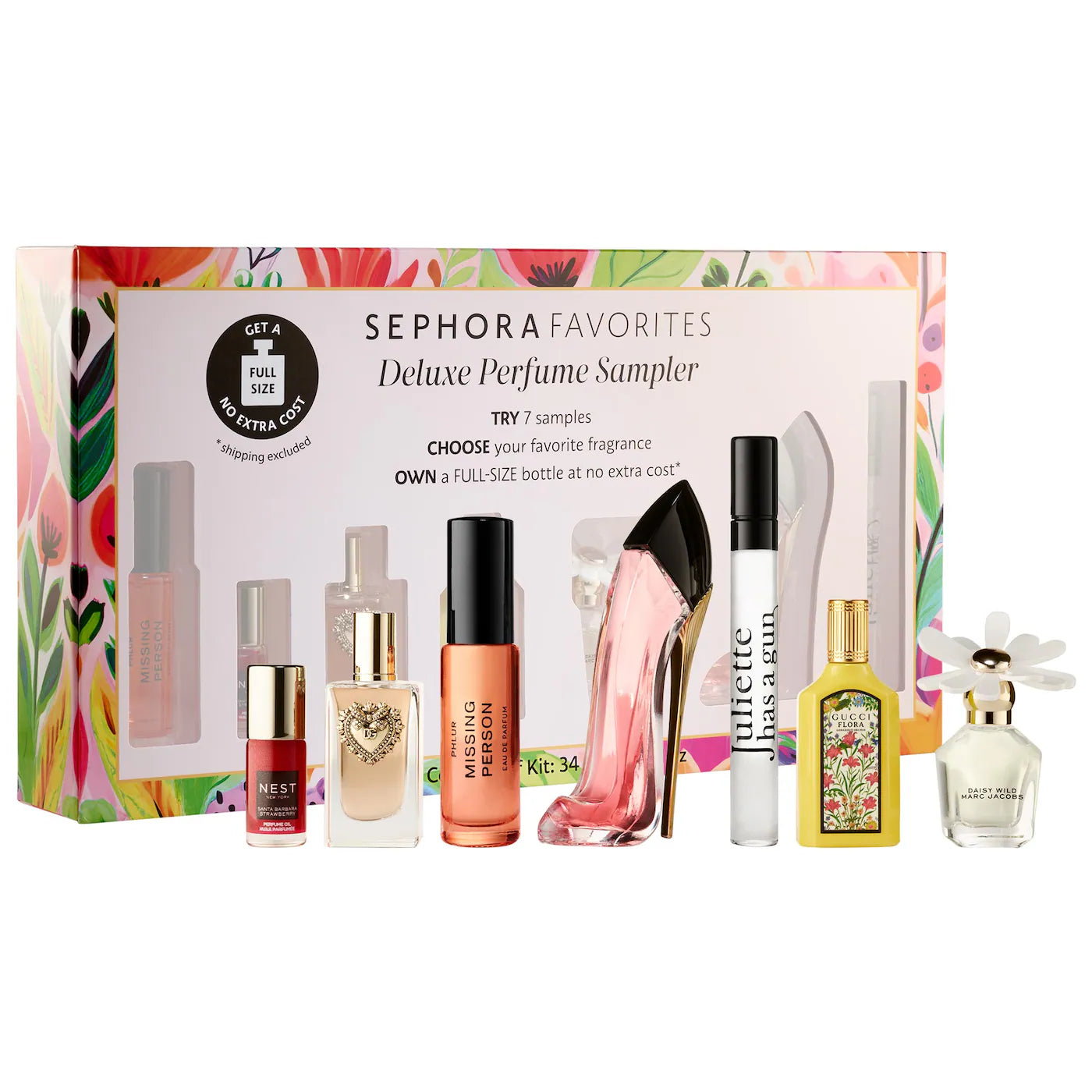 Sobre pedido: Sephora Favorites Mini Deluxe Perfume Sampler Set with Redeemable Voucher
