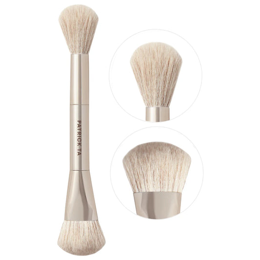 Sobre pedido: PATRICK TA Dual Ended Precision Blush Brush