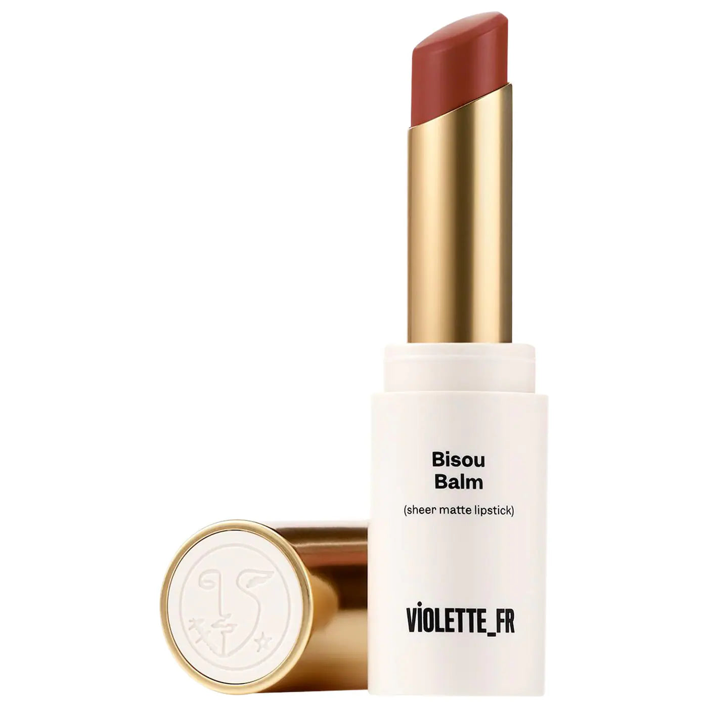 Sobre pedido: VIOLETTE_FR  BISOU BALM Sheer Matte Lipstick