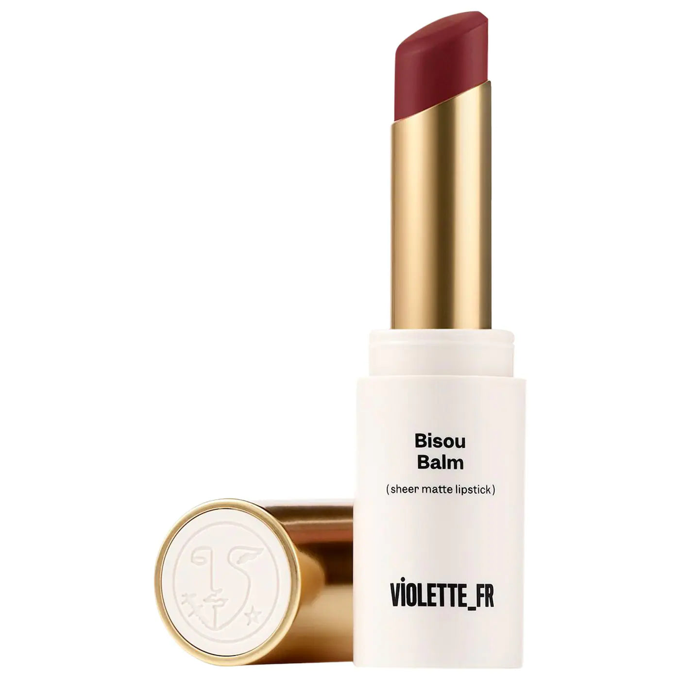 Sobre pedido: VIOLETTE_FR  BISOU BALM Sheer Matte Lipstick