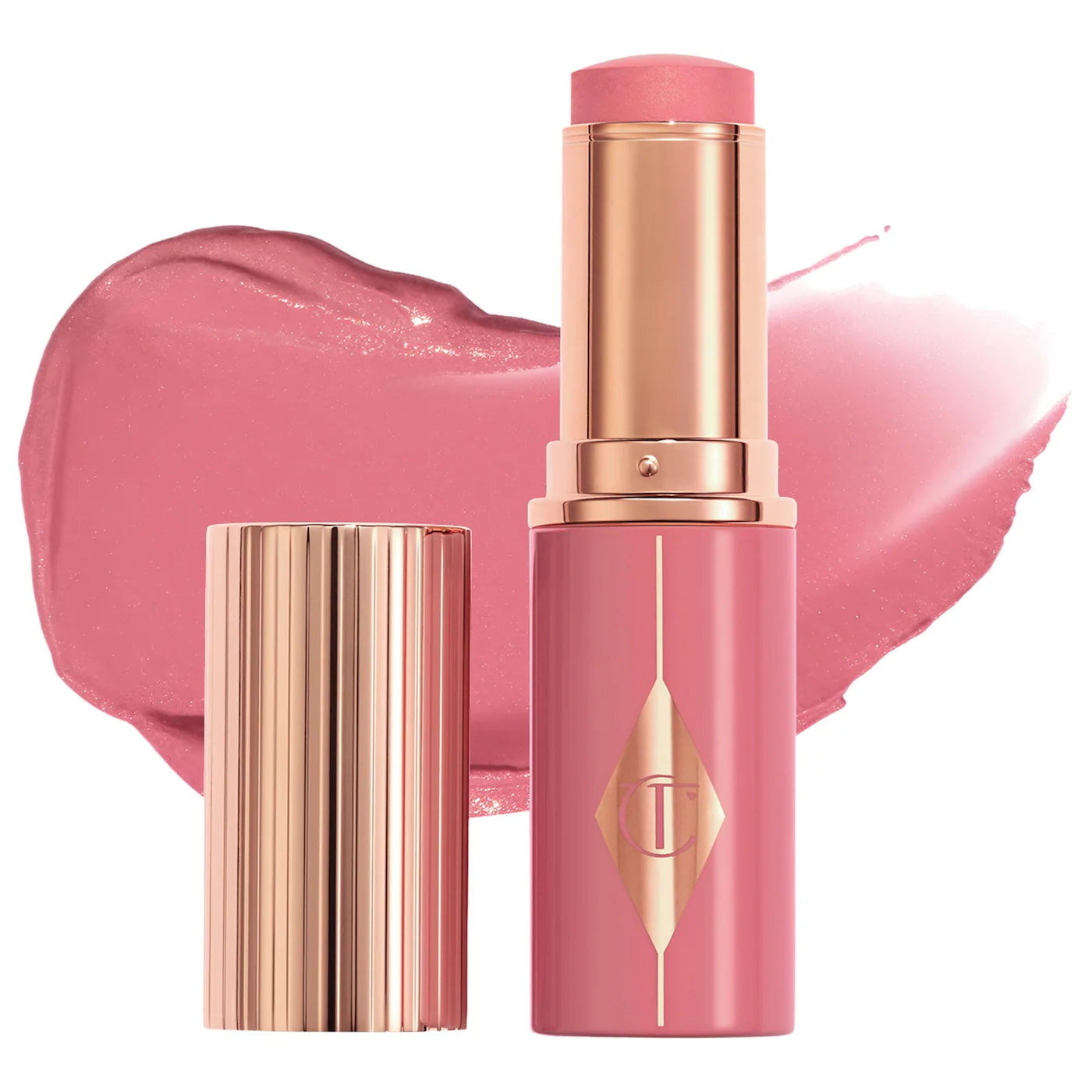 Sobre pedido: Charlotte Tilbury | Unreal Lip + Cheek Glow Blush Stick with Hyaluronic Acid