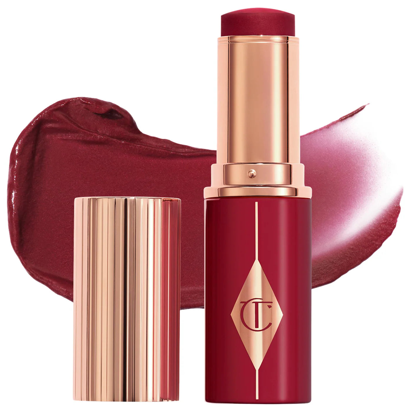 Sobre pedido: Charlotte Tilbury | Unreal Lip + Cheek Glow Blush Stick with Hyaluronic Acid
