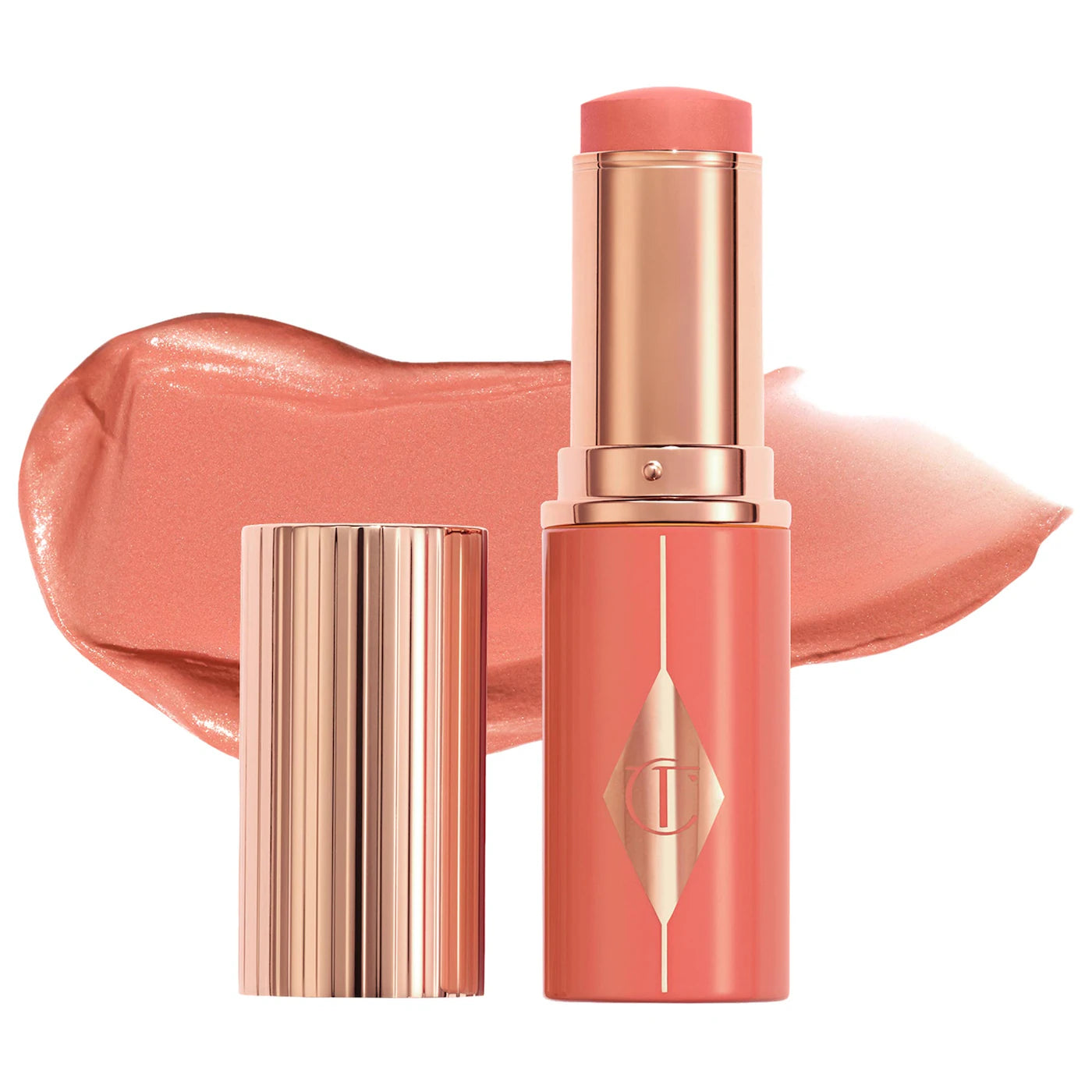 Sobre pedido: Charlotte Tilbury | Unreal Lip + Cheek Glow Blush Stick with Hyaluronic Acid