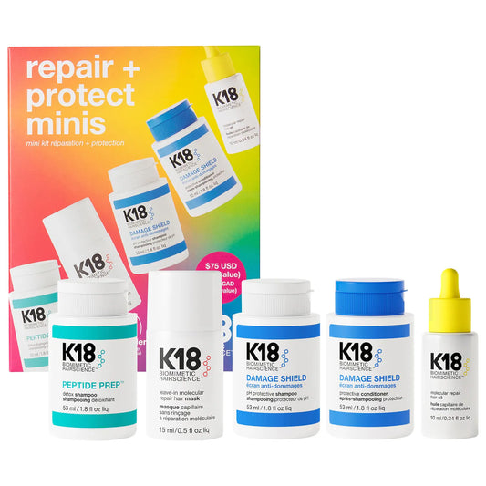 Sobre pedido: K18 Biomimetic Hairscience Repair + Protect Minis Kit