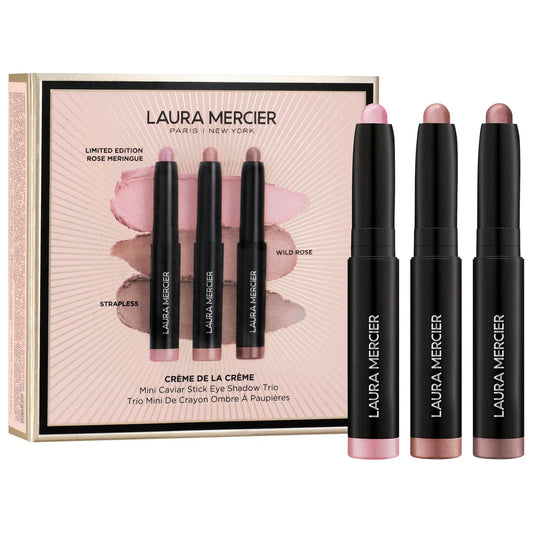Sobre pedido: Laura Mercier Mini Creme De La Creme Caviar Stick Eyeshadow Trio Gift Set