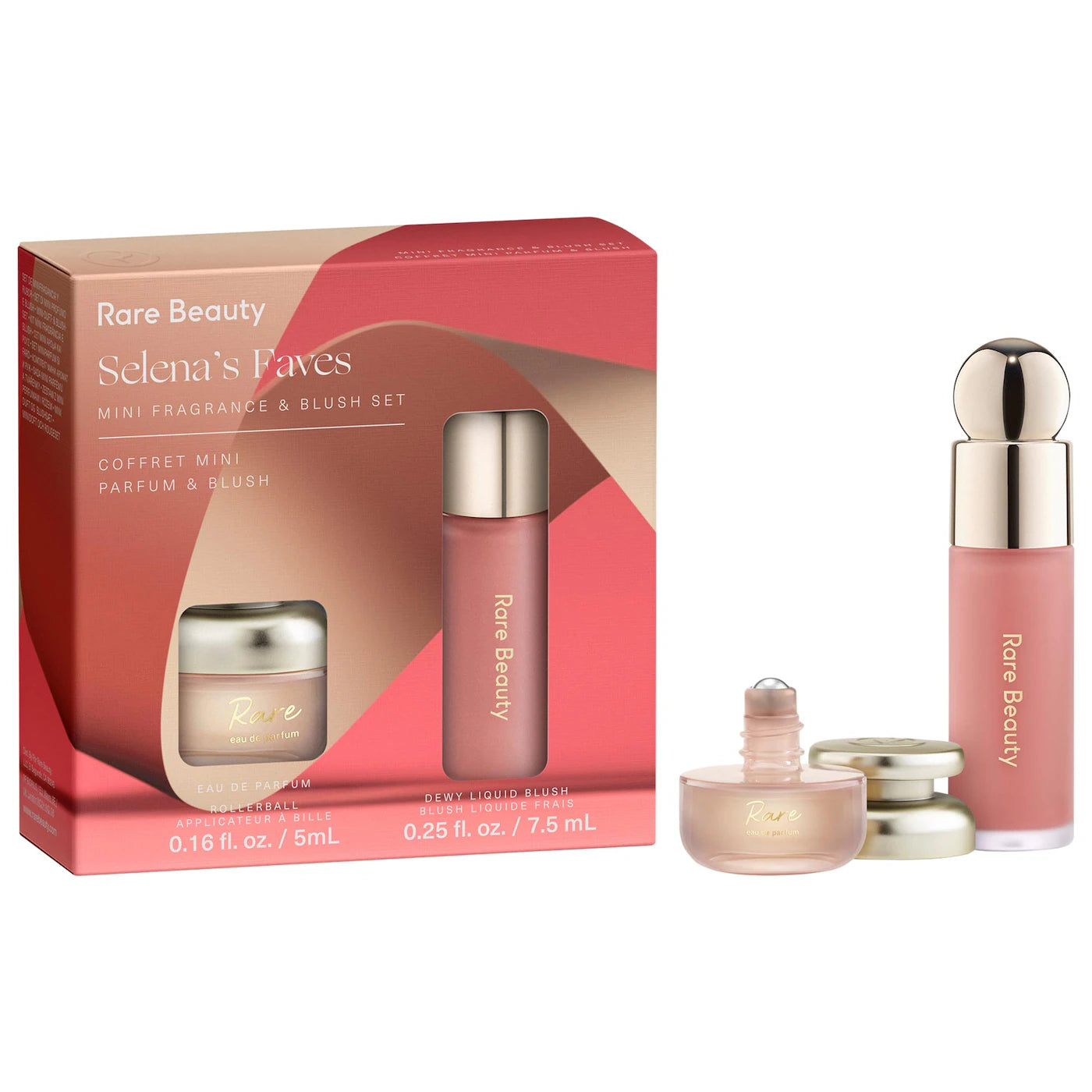 Sobre pedido: Rare Beauty by Selena Gomez Selena's Faves Mini Fragrance & Blush Set