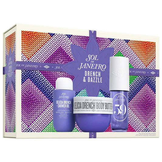 Sobre pedido: Sol de Janeiro Drench & Dazzle Delícia Drench™ Body Routine Gift Set