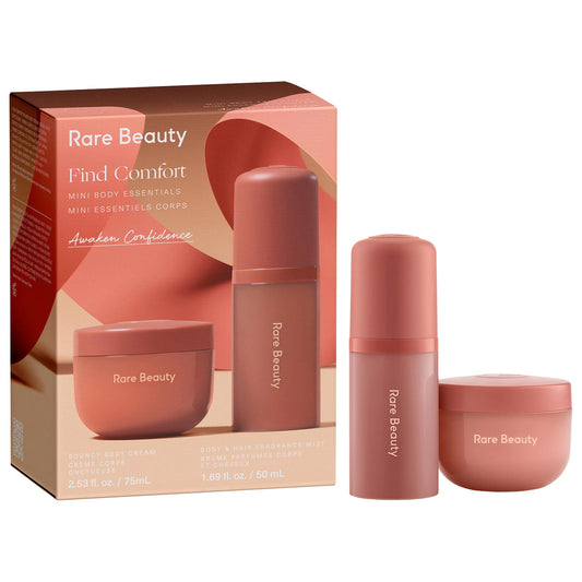 Sobre pedido:Rare Beauty by Selena Gomez Mini Find Comfort: Awaken Confidence Body Essentials Gift Set