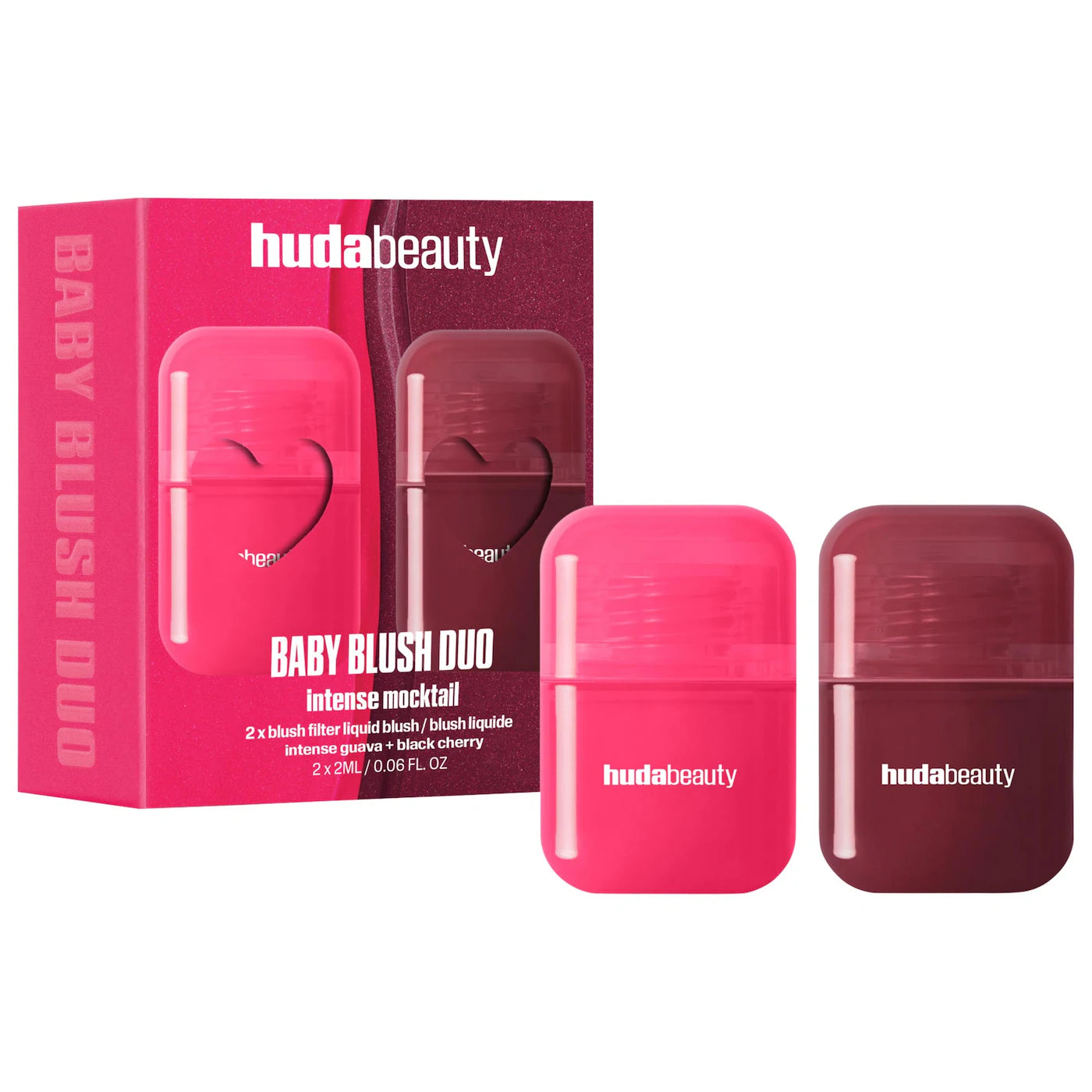 Sobre pedido:HUDA BEAUTY Mini Blush Mocktail Duos