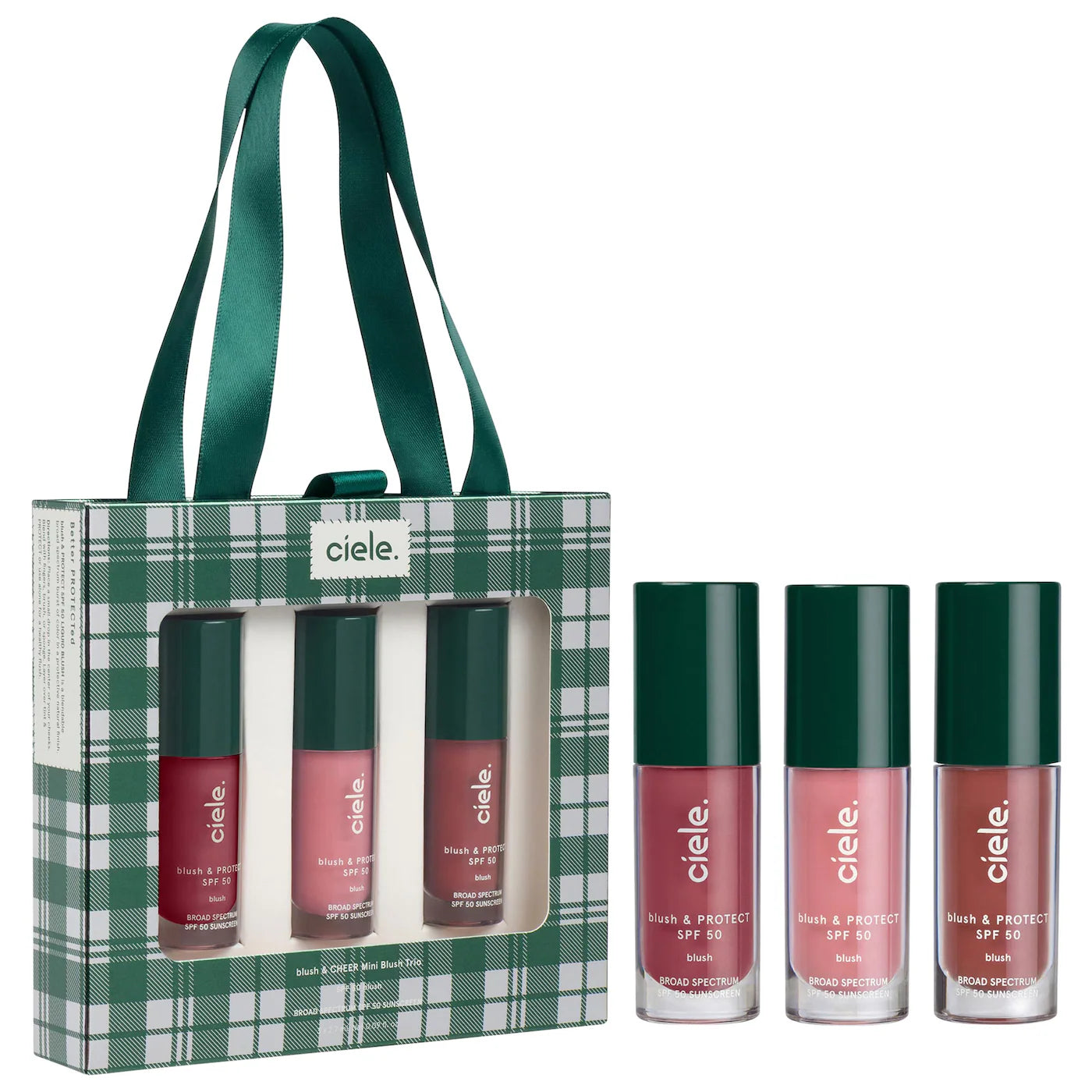 Sobre pedido: ciele Mini Blush & Cheer Liquid Blush SPF 50+ Gift Set