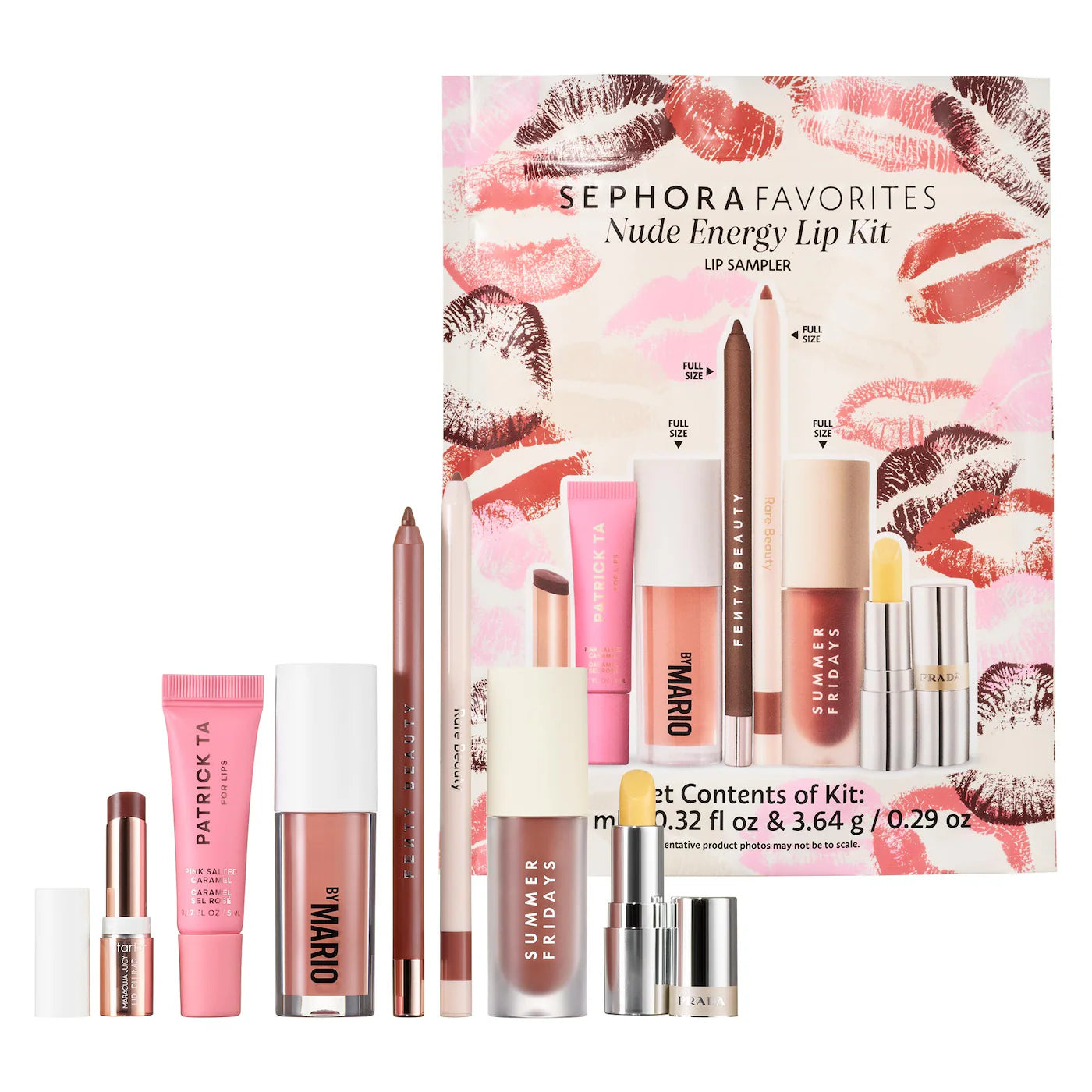 Sobre pedido: Sephora Favorites Nude Energy Lip Kit Makeup Set