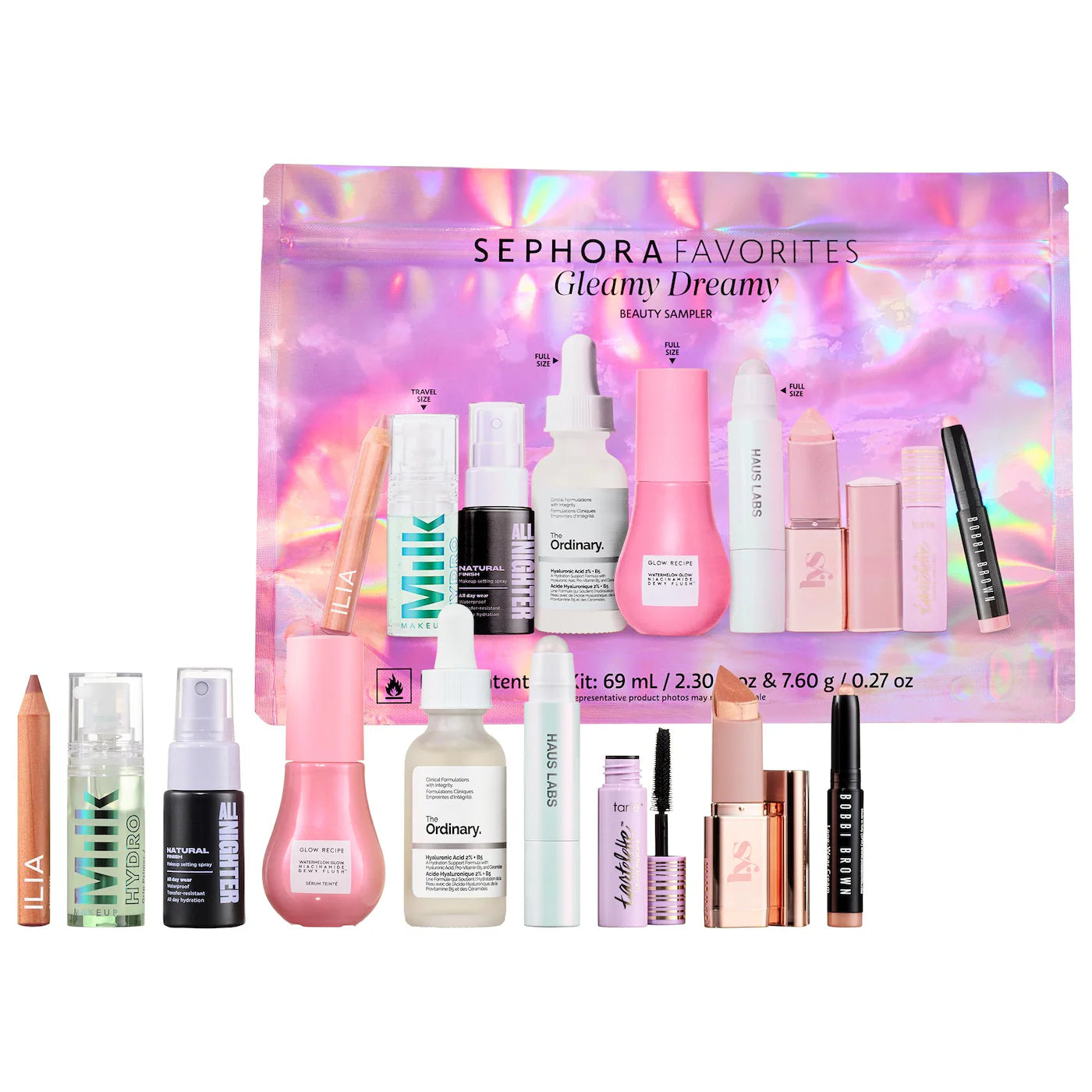 Sobre pedido: Sephora Favorites Gleamy Dreamy Makeup and Skincare Value Set