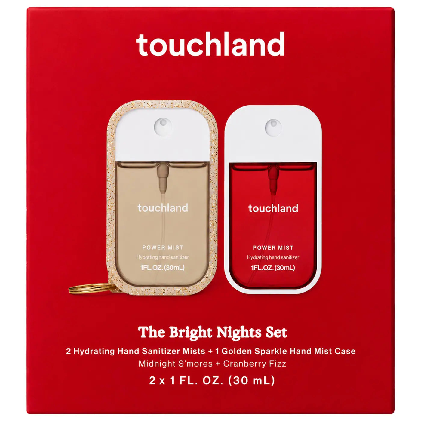 Sobre pedido: Touchland Special Edition Bright Nights Hand Sanitizer 2-Pack + Case