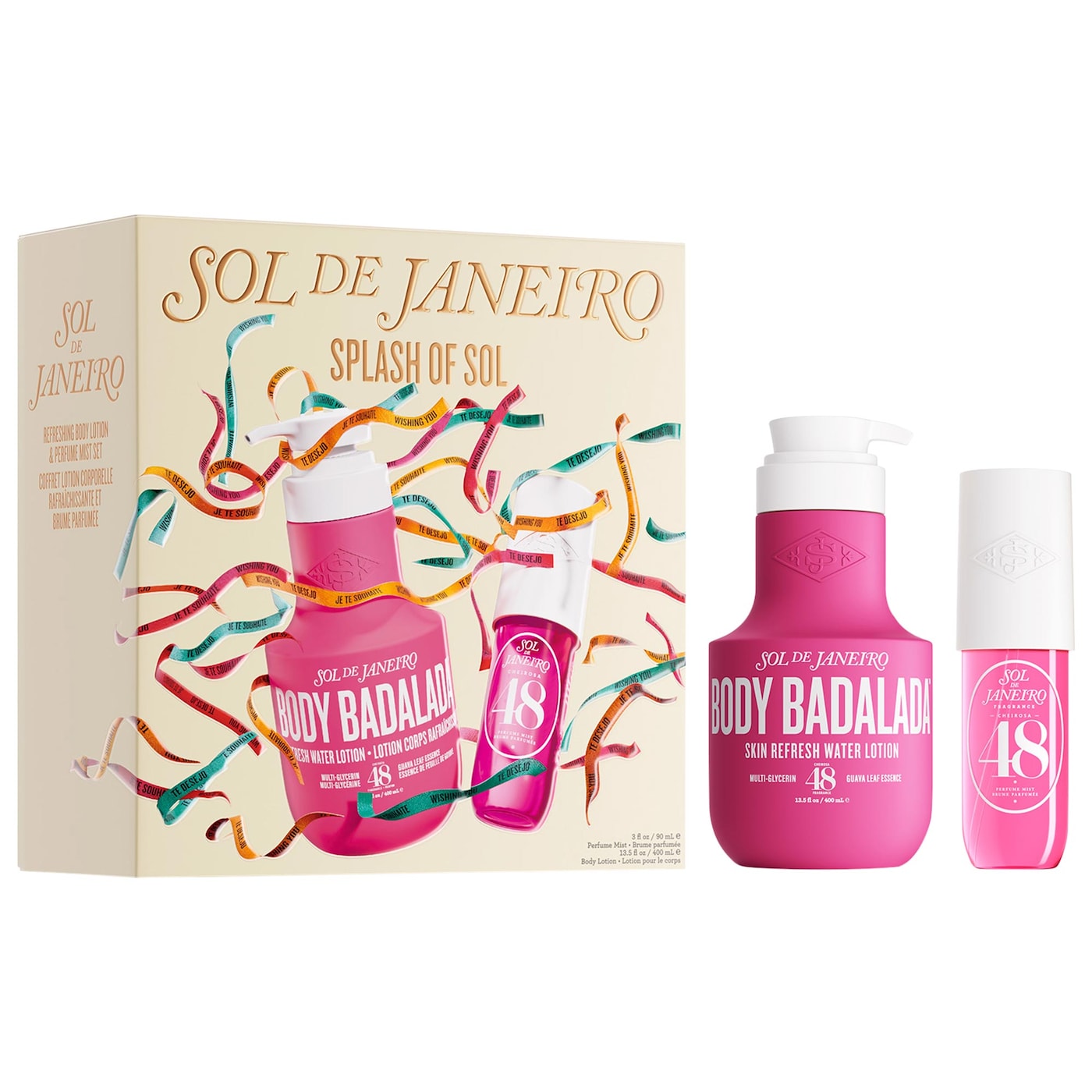 Sobre pedido: Sol de Janeiro Splash of Sol Refreshing Body Lotion & Body Mist Duo