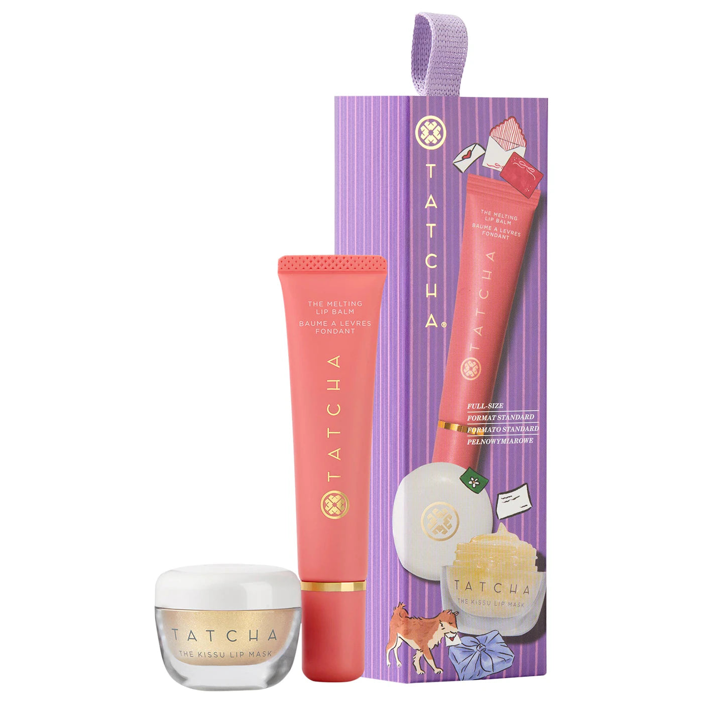 Sobre pedido: Tatcha Glossy & Golden Lip Gift Set