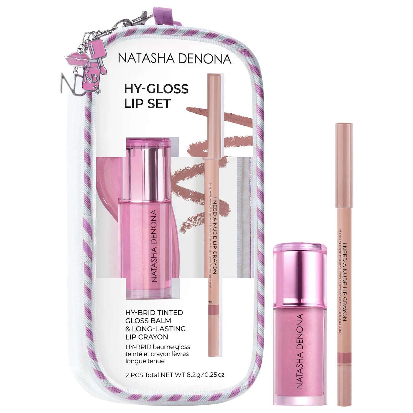 Sobre pedido: NATASHA DENONA HY-GLOSS Lip Gloss Duo Gift Set
