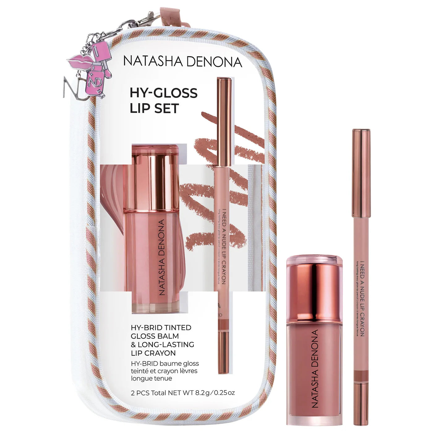 Sobre pedido: NATASHA DENONA HY-GLOSS Lip Gloss Duo Gift Set