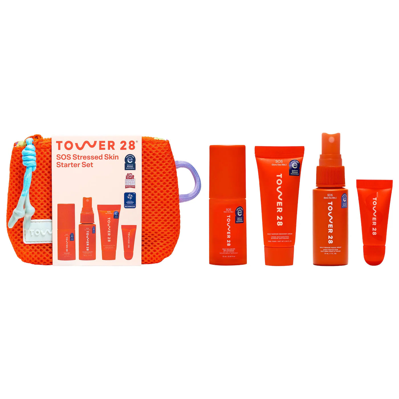 Sobre pedido: Tower 28 Beauty SOS Stressed Skin Mini Starter Gift Set