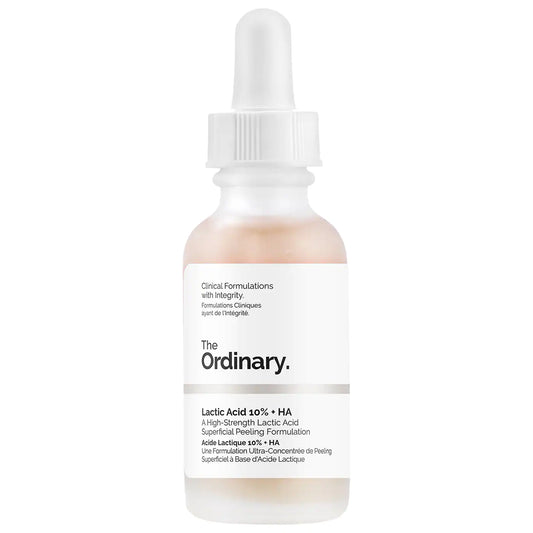 Lactic Acid 10% + HA 2% Exfoliating Serum - THE ORDINARY