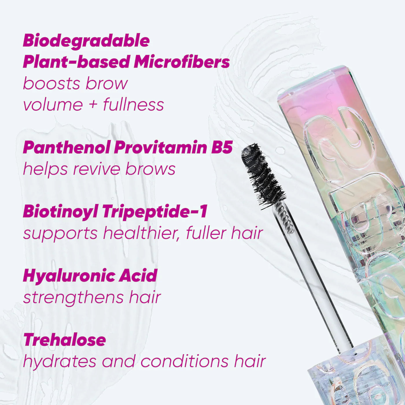 Air Brow Clear + Clean Lifting Treatment Eyebrow Gel with Lamination Effect - KOSAS